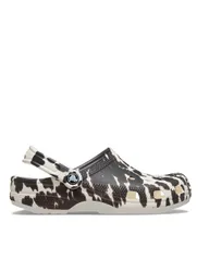 Classic Pop Animal Print Flat Clogs Neutral female