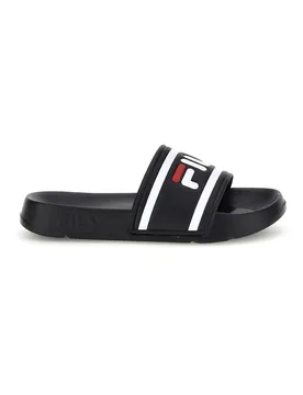 Ciabatte in gomma nere con logo Morro Bay 39 - Fila - FashionsVida