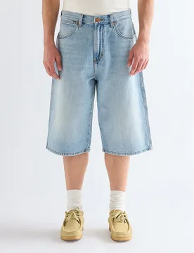 Pantalones cortos vaqueros Jort de hombre de corte loose - Wrangler - FashionsVida