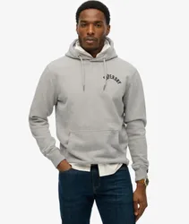 Superdry Herren Athletic Essentials Kapuzenpullover Grey - Größe: M