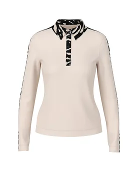Marc Cain Polo noir 42 - Marc cain - FashionsVida