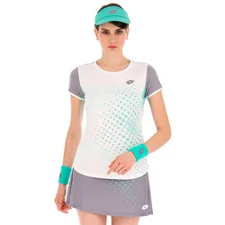 Top Iv Short Sleeve T-shirt White / Green L