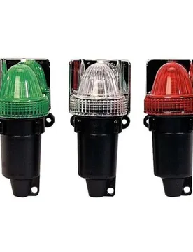 Battery Navigation Light White / Red / Green One Size unisex - Euromarine - FashionsVida