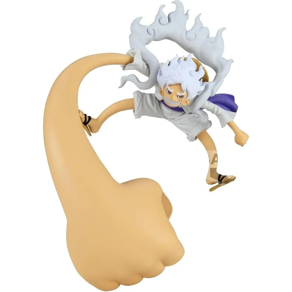 Estatua 12 cm Luffy Gear 5th One Piece - Banpresto - FashionsVida