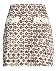 Minifalda Mujer Hueso 34,38,40 Mujer