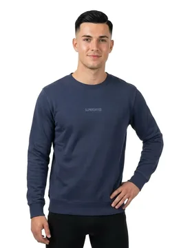 Sweat-shirt Micro Logo Blue Knight 2XL - Superdry - FashionsVida