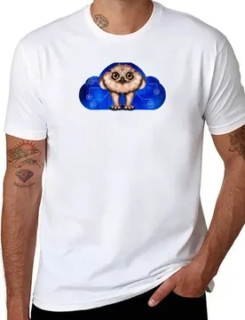 Owl Cloud T-Shirt funny t shirts dark humor t shirt man designer T-Shirt - Aliexpress - FashionsVida