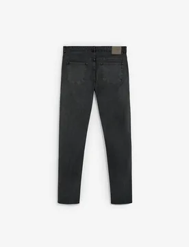 Pantalón cinco bolsillos de hombre con trabillas y cierre de cremallera y botón - Scalpers - FashionsVida