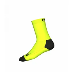Calzini ciclimo Q-SKIN 18cm TEAM giallo fluo