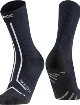 Trailrun Expert Crew Laufsocken Unisex X Black/X White 45-47 - X-BIONIC - FashionsVida
