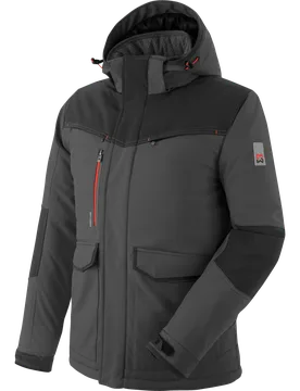 Softshell matelassée Stretch X Anthracite Gris foncé XL - Würth MODYF - FashionsVida