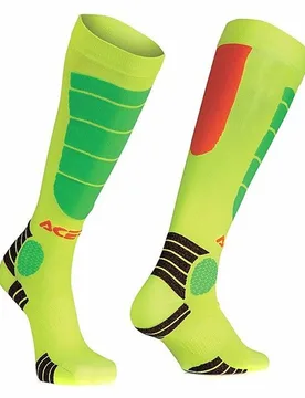 Calze Moto Tecniche MX Impact Junior Fluo Arancio Gi taglia L/ - Acerbis - FashionsVida