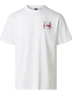 Camping Relaxed Short Sleeve Tee - T-Shirt-kurzarm - weiss - Herren - Size: XL - The North Face - FashionsVida