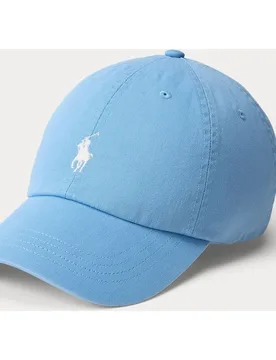 Gorra de hombre de tela de chino de algodón - Polo Ralph Lauren - FashionsVida