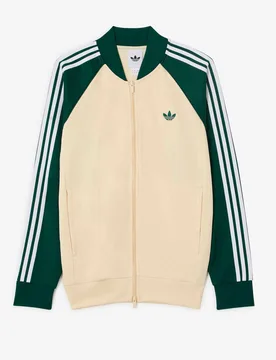 Jacket Fz Superstar beige/vert s - ADIDAS ORIGINALS - FashionsVida
