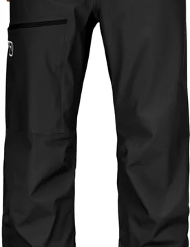 Skitourenhose 3L Ortler Pants M Black Raven für Herren aus Wolle Größe XL schwarz - Ortovox - FashionsVida