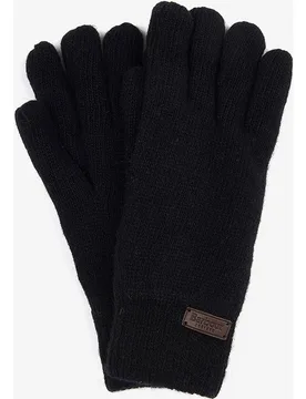 Guante de punto con forro polar - Barbour - FashionsVida