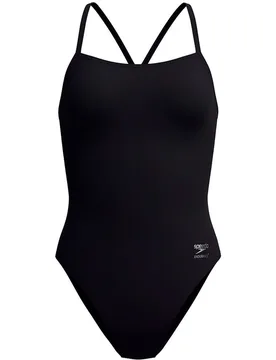 Solid v-back 20 bañador natación mujer Negro (42) - Speedo - FashionsVida