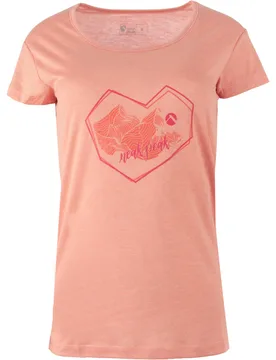 Savanah camiseta montaña manga corta mujer Rosa (XL) - Neak peak - FashionsVida