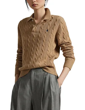 Ralph Lauren Pullover cammello S - Ralph Lauren - FashionsVida