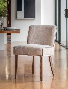 Set of 2 Tarnby Dining Chairs Beige Mix - Gallery Direct - FashionsVida