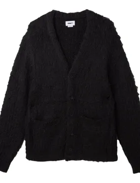 Cardigan patron cardigan - black - OBEY - FashionsVida