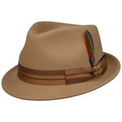 Etowah Trilby Wool Hat by - beige - Size: S (54-55 cm)