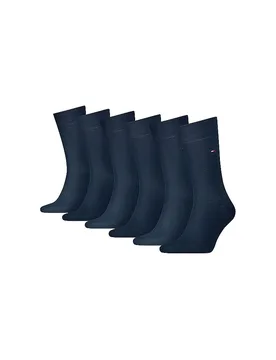 Chaussettes, lot de 6, bleu marine foncé bleu marine 47-49 - Tommy hilfiger - FashionsVida