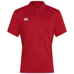 Mens Club Dry Polo Shirt (Red) - Size 2xl