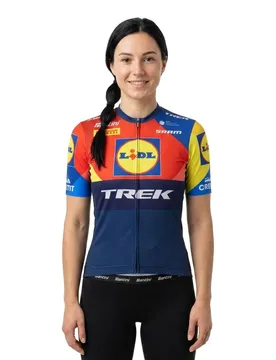 Maillot à Manches Courtes Lidl-trek 2025 - Santini - FashionsVida