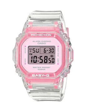 Womens Bgd-565sj-7er Ladies Baby-G Watch - Transparent - One Size - Casio - FashionsVida