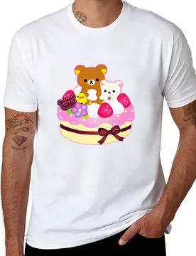 Rilakkuma cake T-Shirt man t shirt cotton man t shirts high quality luxury brand T-Shirt - Aliexpress - FashionsVida
