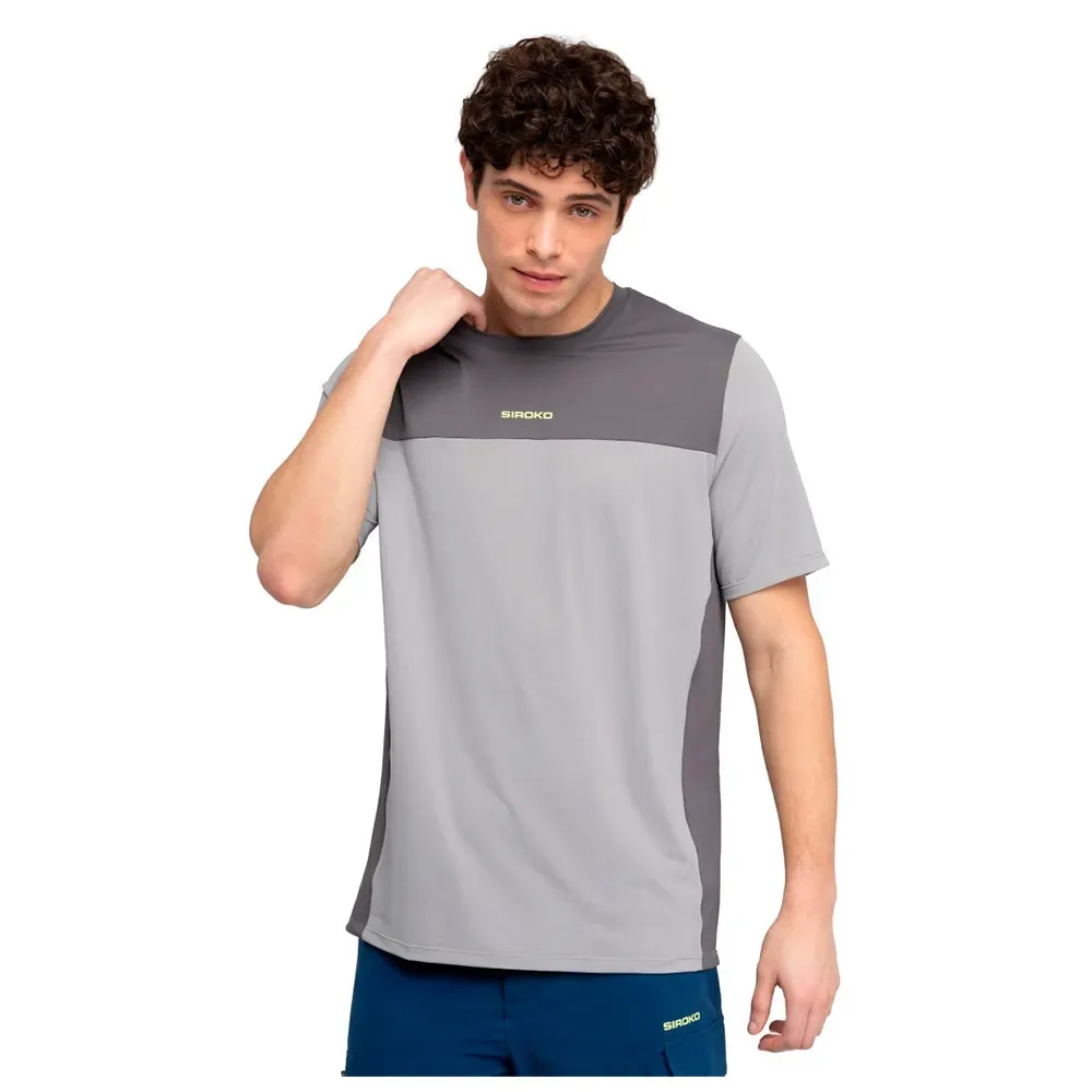 Maglia Da Enduro A Maniche Corte Berm Grey - Siroko - FashionsVida