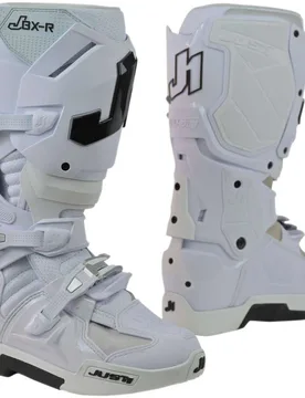 Stivali Moto Cross Boots Jbx-r Mx Sole Solid Bianco taglia 11 - JUST1 - FashionsVida