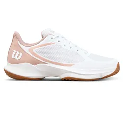 Hurakn Lite Padel Shoes White / Cameo Rose / Gum1A UK 5
