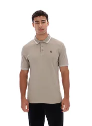 Vintage Khaki Soren 2 Polo Shirt with Tipping - XS