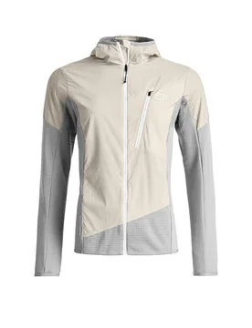 Damen Hybridjacke Trace Hoodie creme XL W - Ortovox - FashionsVida