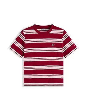 T-Shirt dunkelrot XS Damen - Tommy hilfiger - FashionsVida