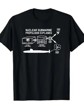 Nuclear Submarine Propulsion Explained Graphic T-Shirt 100% Cotton O-Neck Short Sleeve Summer Casual Mens T-shirt Streetwear - Aliexpress - FashionsVida