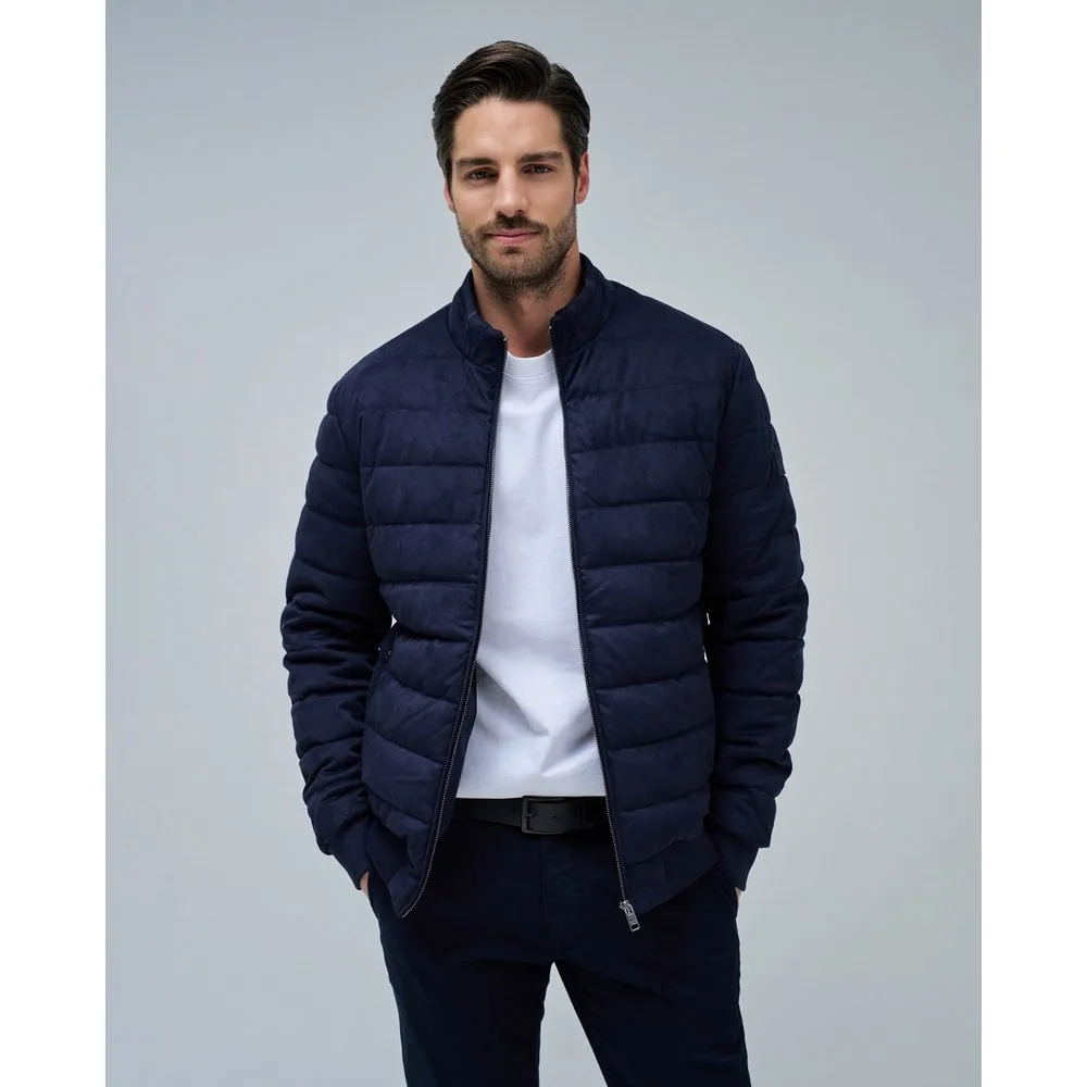Pluméfero acolchado de hombre de ante - Salsa Jeans - FashionsVida