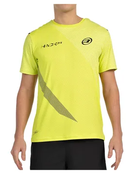 Paquito 25v Short Sleeve T-shirt Lime 10 Years - Bullpadel - FashionsVida