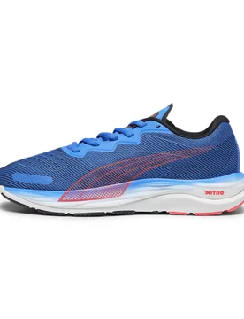 Unisex Velocity Nitro 2 Running Shoes - Blue Rubber - Size Uk 6 - Puma - FashionsVida