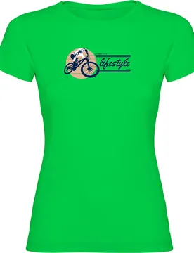 Maglietta A Maniche Corte Lifestyle Light Green - Kruskis - FashionsVida