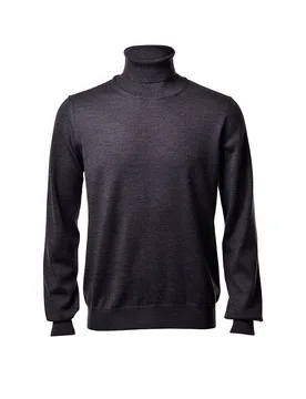 Rollkragenpullover grau 50 Herren - Gran Sasso - FashionsVida