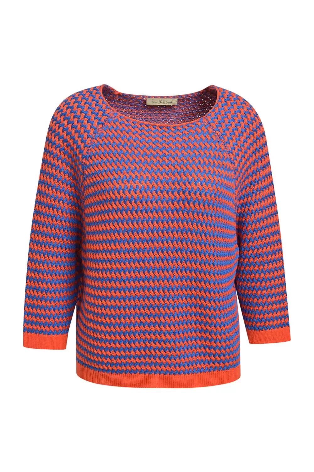 TRUCTURE TRIPE RAGLAN PULLOVER female - S - FashionsVida