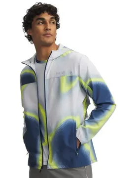 Velociti Storm Jacket Blue / Silver Reflective XL Men - Under armour - FashionsVida