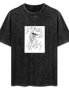 Samuel James Logo T-Shirt Fitness Quick Dry Short Sleeve Top - Aliexpress - FashionsVida