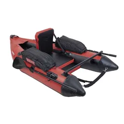 Sikkario V Sail Pro Belly Boat Red / Black 210 x 130 cm unisex