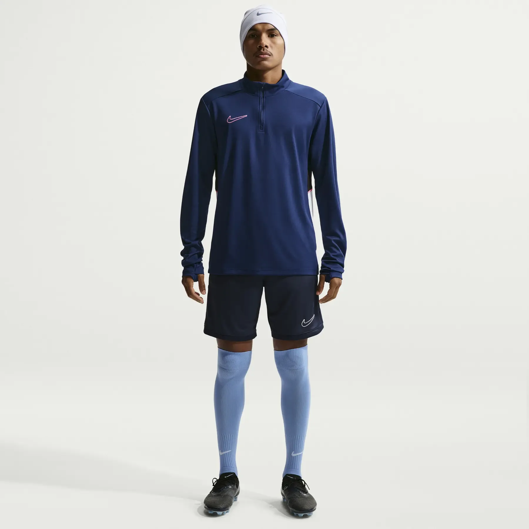 Trainingsoberteil Academy - Bleu - male - Size: S - Nike - FashionsVida