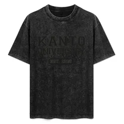 Kanto university T-Shirt Big and Tall Basic Tee Shirt
